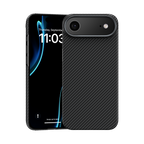 Ansicht der Benks ArmorPro Kevlar® Hülle, die eine hochwertige, leichte Schutzschicht für dein iPhone 17 Pro Max bietet.