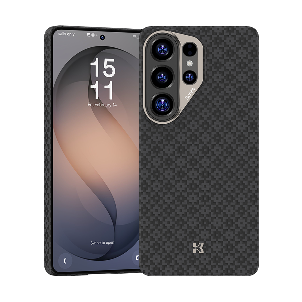 ArmorGrid Black ArmorAir Hülle mit Kevlar® für Samsung Galaxy S26 Ultra

