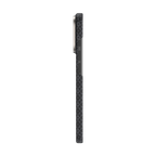 Ansicht der Kevlar® iPhone 17 Pro Max Hülle mit schlankem Design, leichter Langlebigkeit und präzisen Aussparungen.