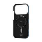 Ansicht der Kevlar® iPhone 17 Pro Max Hülle mit schlankem Design, leichter Langlebigkeit und präzisen Aussparungen.