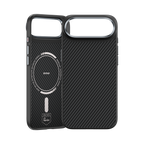 ArmorPro Hülle mit Kevlar® 600D für iPhone 17 Air – stoßfest, langlebig, mit Carbonfaser-Optik und MagSafe-Kompatibilität.

