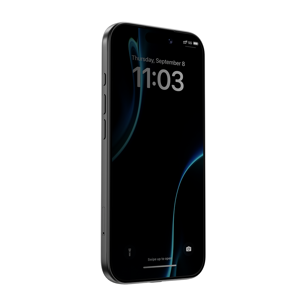 GlassWarrior Privacy Displayschutz für iPhone 17 Pro Max