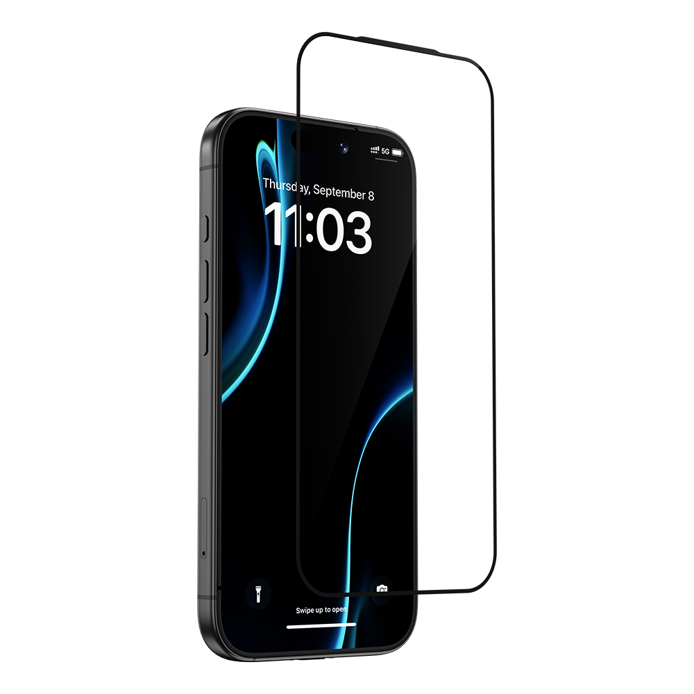 GlassWarrior Saphir Displayschutz für iPhone 17 Pro Max

