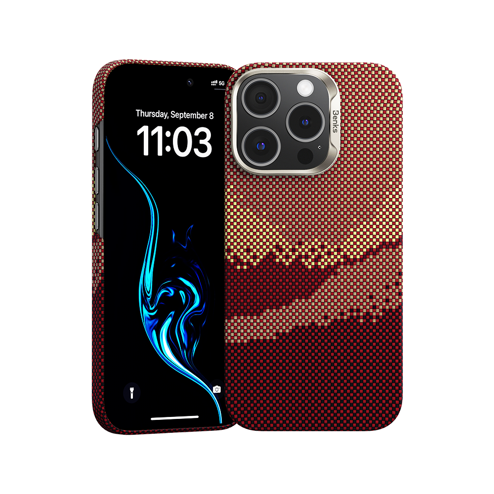 GoldenTide ArmorAir Hülle mit Kevlar® für iPhone 16 Pro Max

