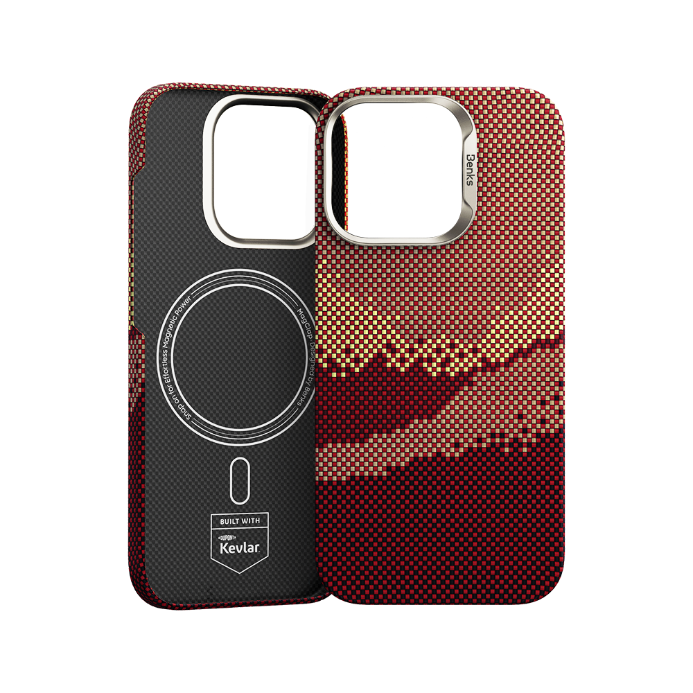 GoldenTide ArmorAir Hülle mit Kevlar® für iPhone 16 Pro Max


