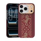 Vorder- und Rückansicht der Knight ArmorAir Kevlar® Hülle am iPhone 17 Pro Max
