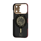 Rückansicht der Knight ArmorAir-Hülle für das iPhone 17 Pro Max mit MagSafe-Ring