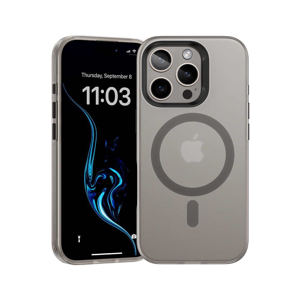 Lucid Armor MagSafe Hülle für iPhone 16 Pro Max – InvisWarrior Schutz und Soft-Touch

