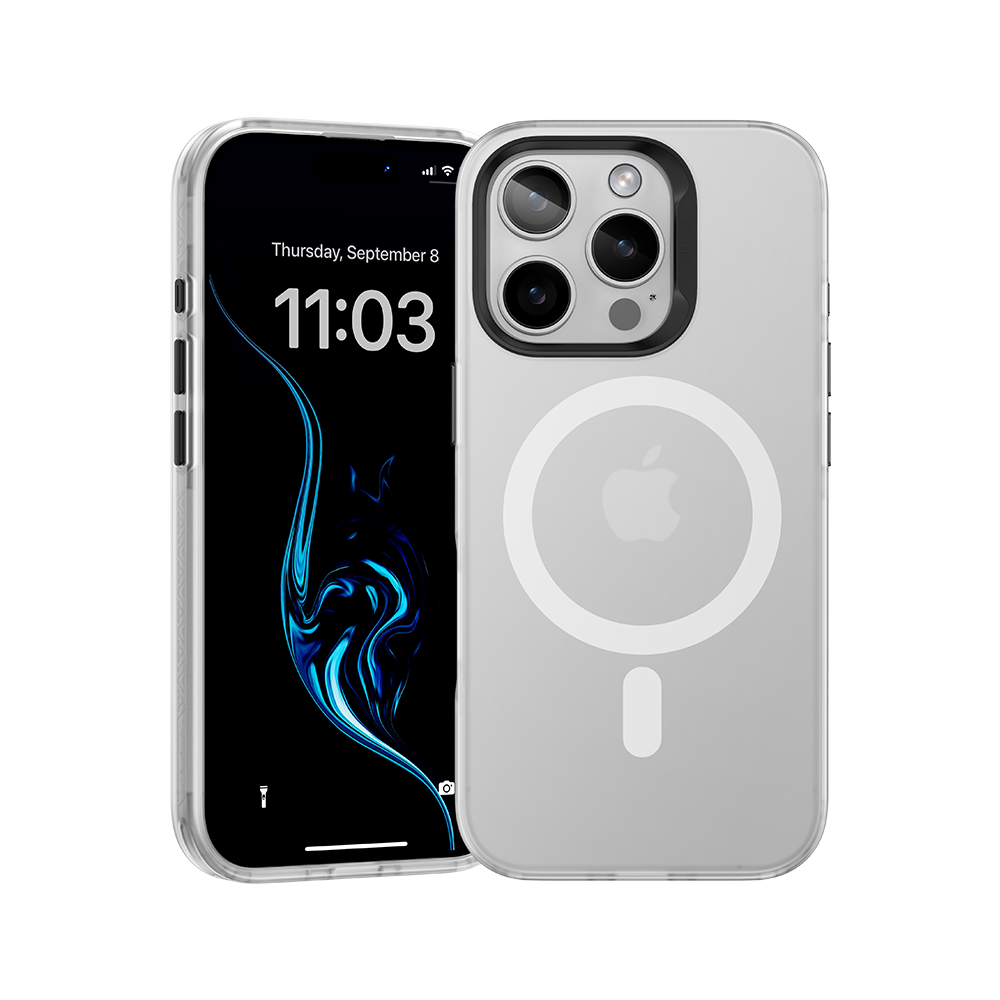 Lucid Armor MagSafe Hülle für iPhone 16 Pro Max – InvisWarrior Schutz und Soft-Touch

