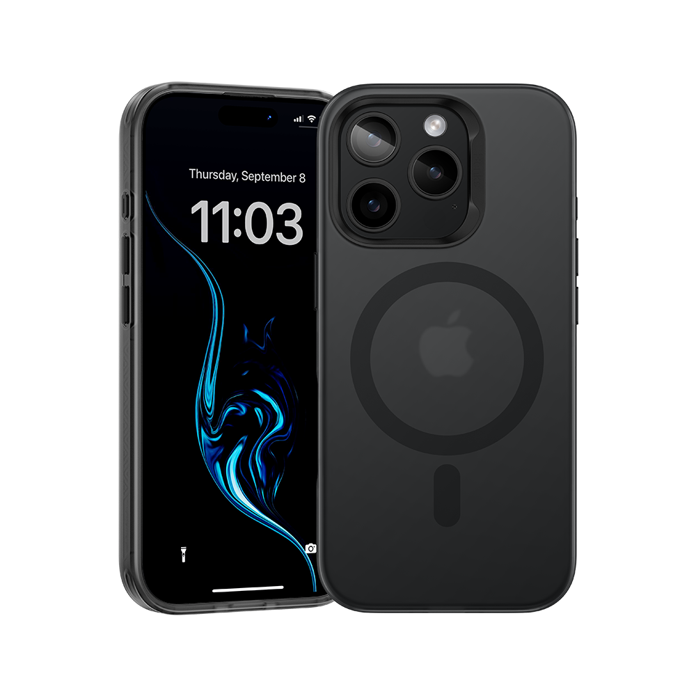 Lucid Armor MagSafe Hülle für iPhone 16 Pro Max – InvisWarrior Schutz und Soft-Touch
