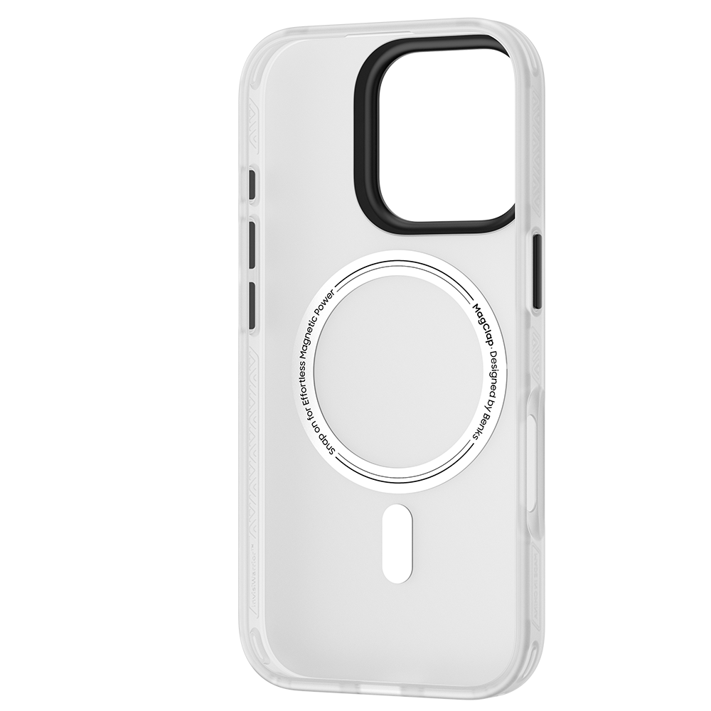 Lucid Armor MagSafe Hülle für iPhone 16 Pro Max – InvisWarrior Schutz und Soft-Touch
