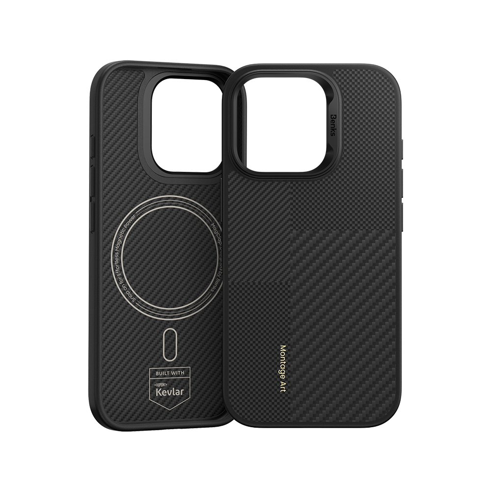 Montage ArmorPro Hülle mit Kevlar® für iPhone 16 Pro

