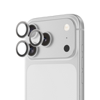 Saphir Linsenschutz für iPhone 17 Pro Silber

